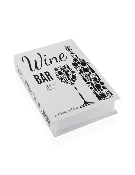 CINCO ACCESORIOS PARA EL VINO MODELO LIBRO BLANCO CINCO ACCESORIOS PARA EL VINO MODELO LIBRO BLANCO