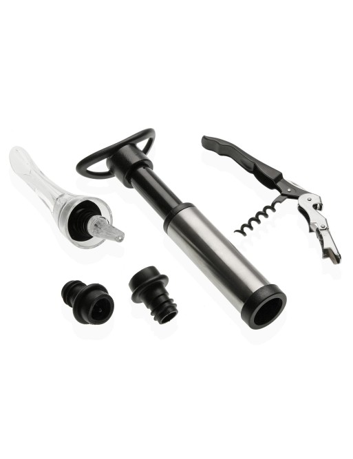 CINCO ACCESORIOS PARA EL VINO MODELO LIBRO BLANCO CINCO ACCESORIOS PARA EL VINO MODELO LIBRO BLANCO