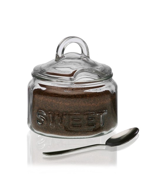 SUCRIER ET CUILLÈRE SET 12x11,5 cm SUCRIER ET CUILLÈRE SET 12x11,5 cm