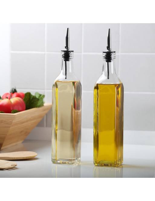 ACEITERA- VINAGRERA DE CRISTAL 470 ML ACEITERA- VINAGRERA DE CRISTAL 470 ML