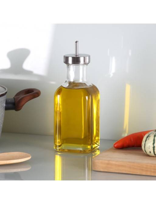 GLASÖL-MENAGE MIT 500 ML FASSUNGSVERMÖGEN GLASÖL-MENAGE MIT 500 ML FASSUNGSVERMÖGEN