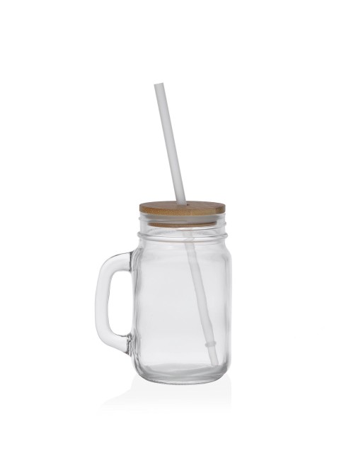 GOBELET EN VERRE PAILLE