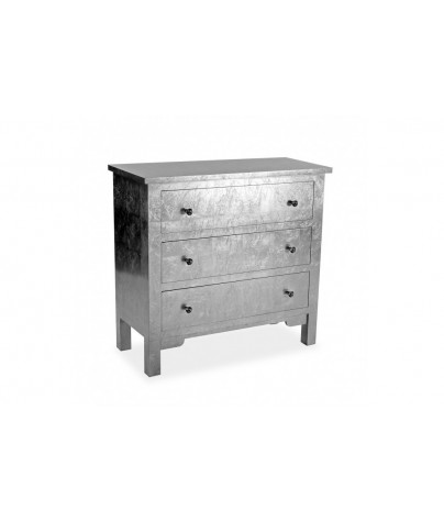 COMMODE 3 TIROIRS SILVER....