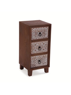 COMMODE À 3 TIROIRS GUIDO MODÈLE 65x30x30 CM