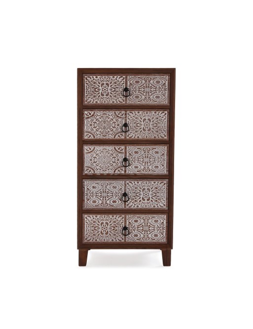 COMMODE WITH 5 DRAWERS. MODEL GUIDO