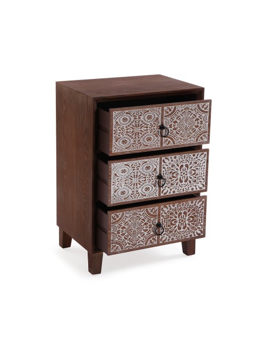 COMMODE 3 TIROIRS. MODÈLE GUIDO