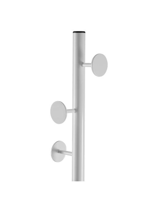 WHITE COAT RACK. MODEL 54