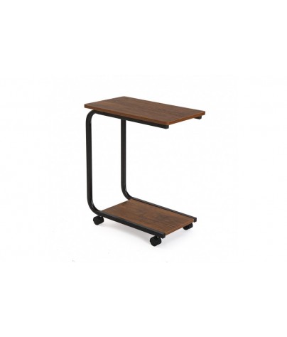 BLACK AUXILIARY TABLE WITH...