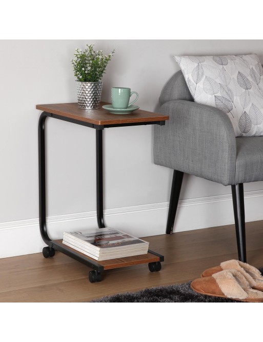 BLACK AUXILIARY TABLE WITH WHEELS. MODEL CAR2 BLACK AUXILIARY TABLE WITH WHEELS. MODEL CAR2