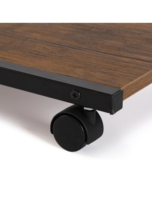 BLACK AUXILIARY TABLE WITH WHEELS. MODEL CAR2 BLACK AUXILIARY TABLE WITH WHEELS. MODEL CAR2