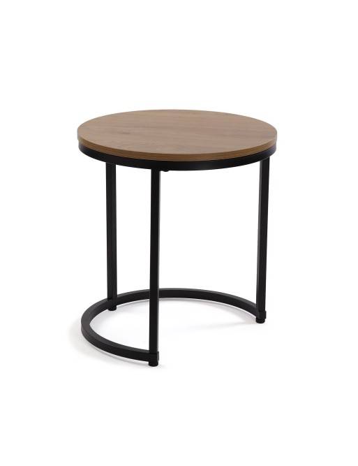 DEUX TABLES AUXILIAIRES. MODÈLE VIGO BLACK DEUX TABLES AUXILIAIRES. MODÈLE VIGO BLACK