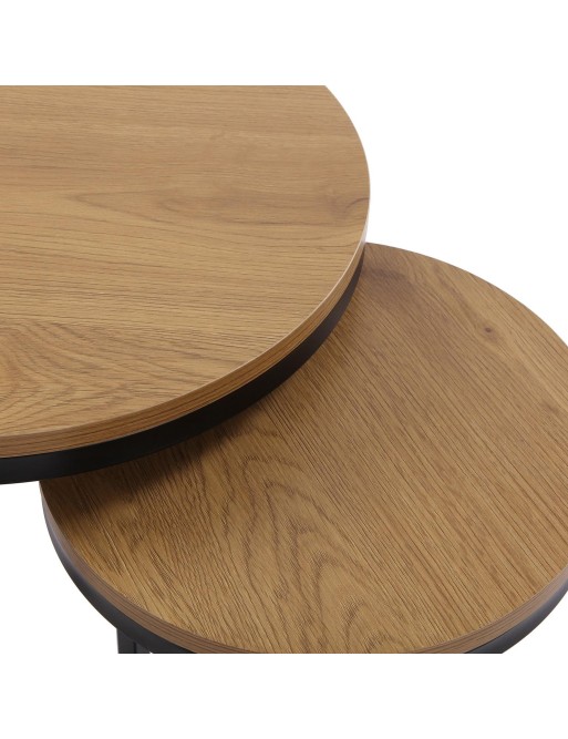 TWO AUXILIARY TABLES. MODEL VIGO BLACK TWO AUXILIARY TABLES. MODEL VIGO BLACK