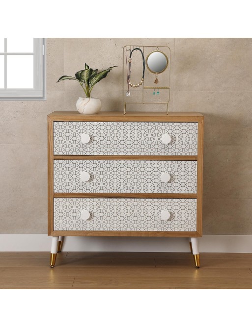 COMMODE 3 DRAWERS. MODEL MUNIR