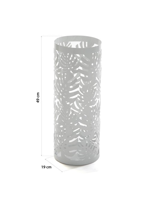 WHITE UMBRELLA STAND. MODEL 57