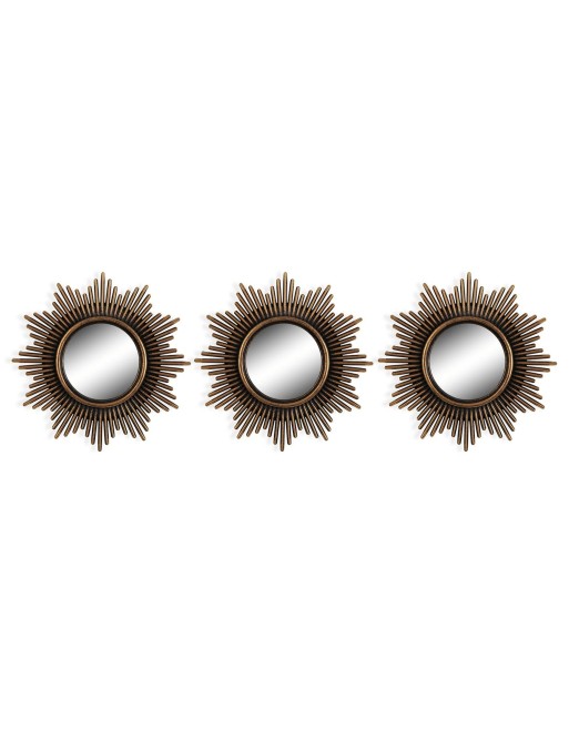 SET 3 MIRRORS 25CM. MODEL MERCURY