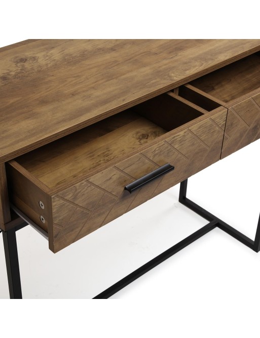 MESA DE ENTRADA CON 2 CAJONES. MODELO RADU