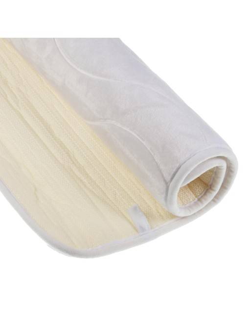 BATHROOM MAT IN WHITE COLOR MEASUREMENT 75X45CM BATHROOM MAT IN WHITE COLOR MEASUREMENT 75X45CM