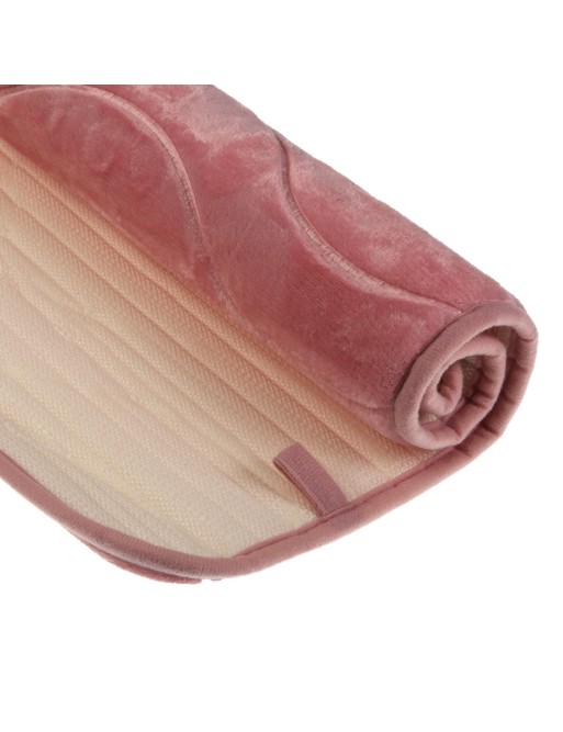 TAPIS DE SALLE DE BAIN EN COULEUR ROSE MESURE 75X45CM TAPIS DE SALLE DE BAIN EN COULEUR ROSE MESURE 75X45CM
