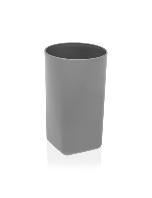 VASO BAÑO PARA CEPILLOS GRIS MODELO AMELIO