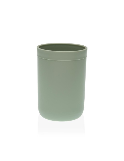 GREEN BRUSH CUP 11.1x7.6 CM