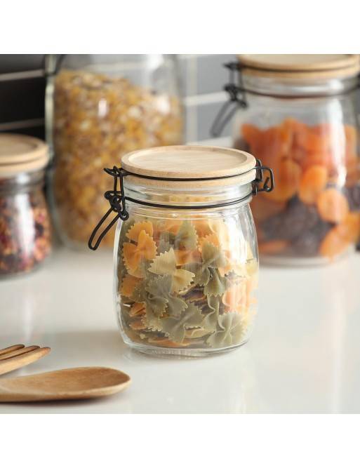 AIRTIGHT GLASS JAR 700 ml