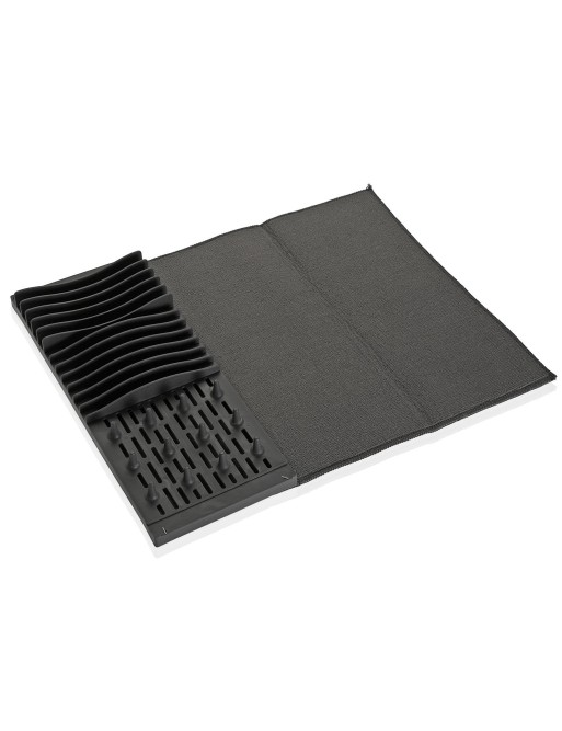 ESCURREPLATOS CON PAÑO COLOR GRIS