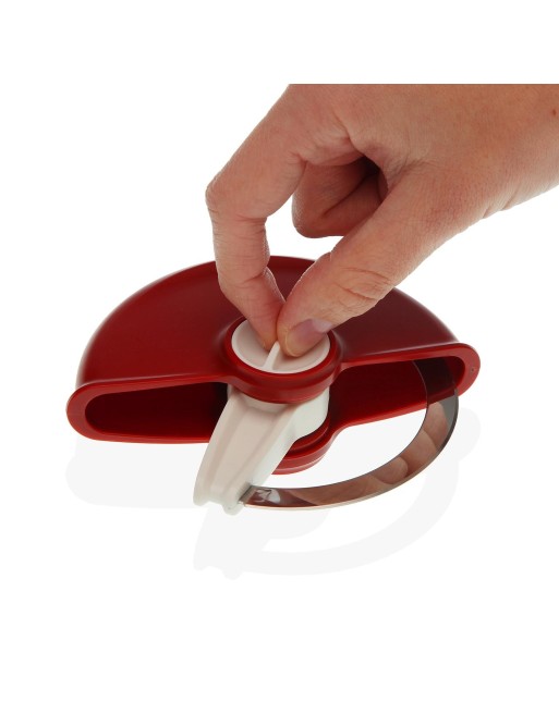 PIZZA CUTTERS IN RED
