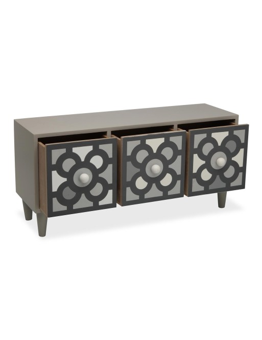 JEWELLERY BOX WITH 3 DRAWERS URBA MODEL GREY