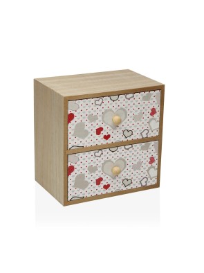 JEWELRY BOX WITH 2 DRAWERS MODEL AMELIS