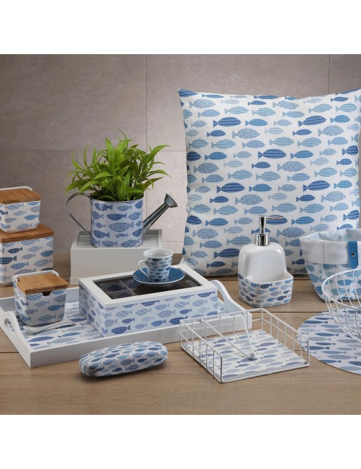 CAJA DE TÉ DE MADERA MODELO OCEAN CAJA DE TÉ DE MADERA MODELO OCEAN