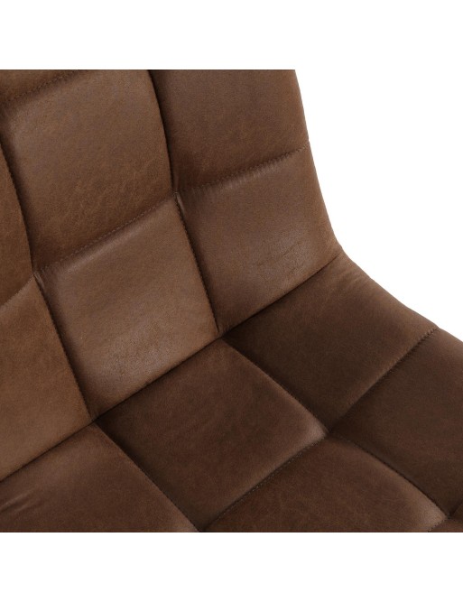 CHAISE DE SALLE À MANGER OU DE SALON MARRON MODÈLE LUCAS