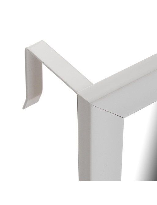 MIRROR WITH WHITE FRAME. MODEL DOOR