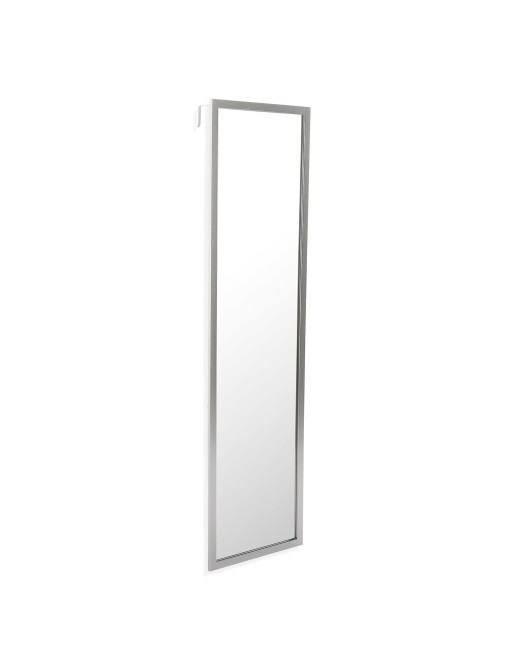 MIRROR WITH SILVER FRAME. MODEL DOOR