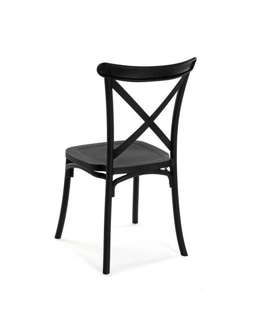 CHAISE NOIRE MODÈLE CRUZ CHAISE NOIRE MODÈLE CRUZ