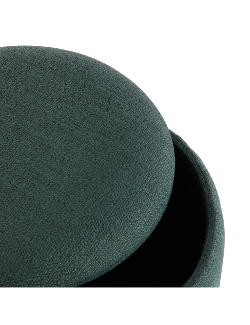 SET MIT 2 POUFS MIT GRÜNEM AUFBEWAHRUNGSMODELL ERIK