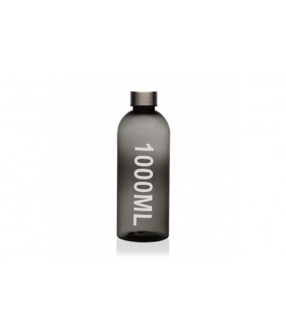 GREY PLASTIC BOTTLE WITH...