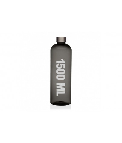GREY PLASTIC BOTTLE WITH...