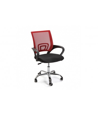 BLACK / RED OFFICE CHAIR....