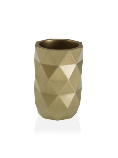 VASO PORTACEPILLOS DE BAÑO AMARILLO MODELO VAN