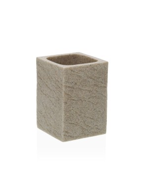 PORTACEPILLOS DE BAÑO COLOR ARENA