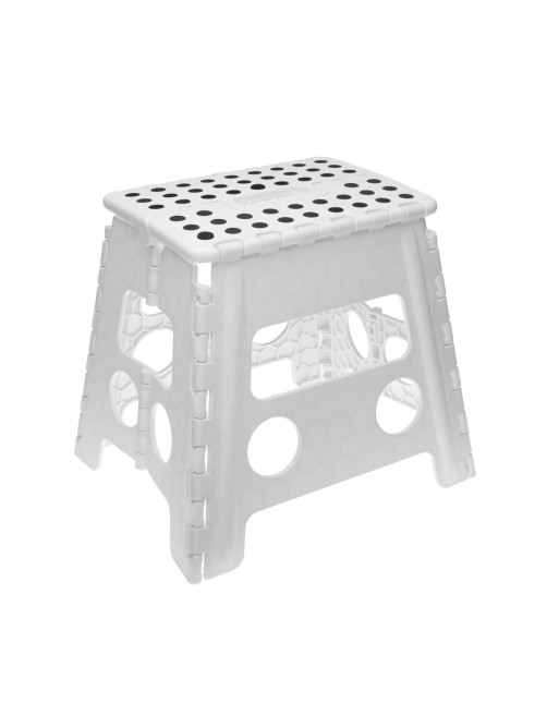 FOLDING STOOL IN WHITE COLOR 32X22X29 cm
