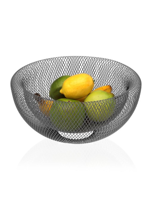 GREY METALLIC FRUIT BOWL BOWL MODEL