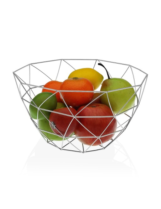 CHROME-PLATED STEEL FRUIT BOWL 25x13.5 cm CHROME-PLATED STEEL FRUIT BOWL 25x13.5 cm