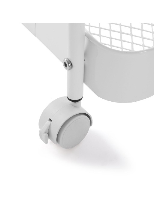 CHARIOT 3 NIVEAUX BLANC CHARIOT 3 NIVEAUX BLANC