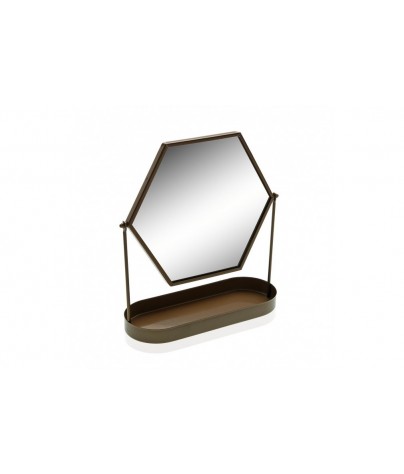 MIRROR WITH BASE GOLD MODEL