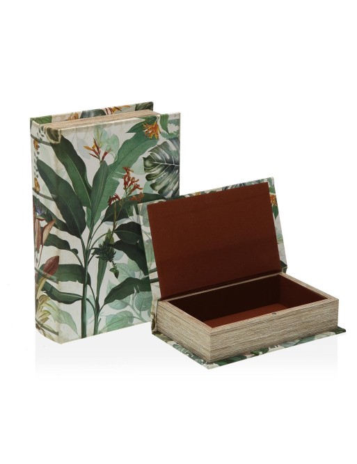 SET OF 2 TROPICAL BOOKS