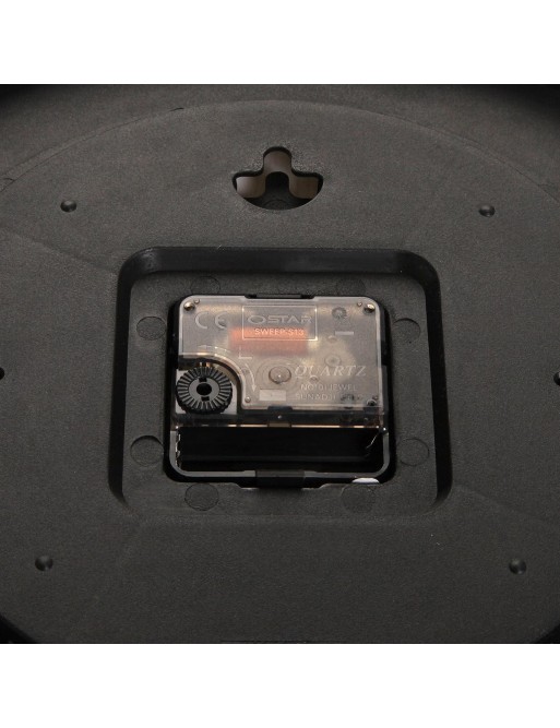 HORLOGE 30 CM GRIS/ DORÉ