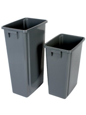 Bac de recyclage 60 litres avec poignées et sans couvercle