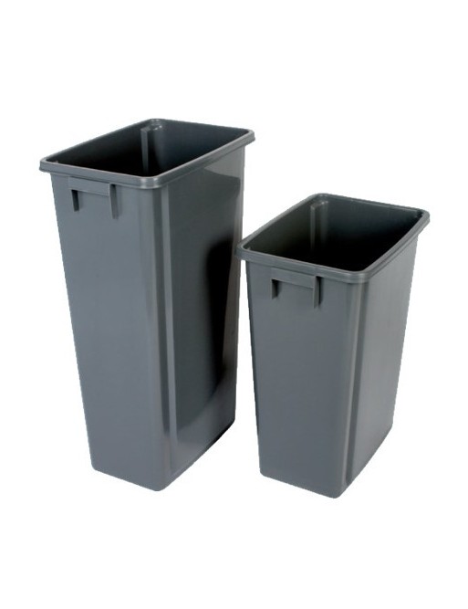 Recycling bin 60 liters with handles and without lid