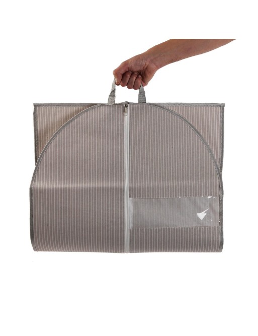 GUARDATRAJE MODELO RAYAS BEIGE GUARDATRAJE MODELO RAYAS BEIGE